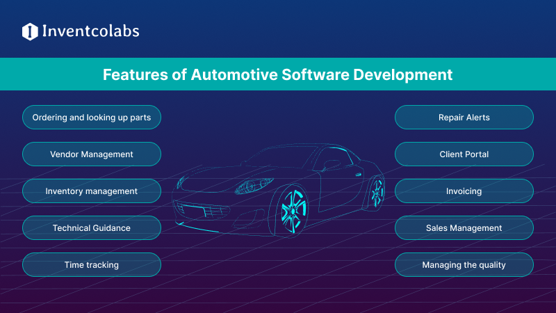 Key Automotive Software Development Features