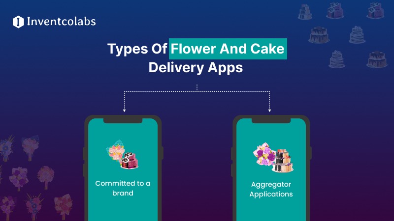 Types of Flower and Cake Delivery apps