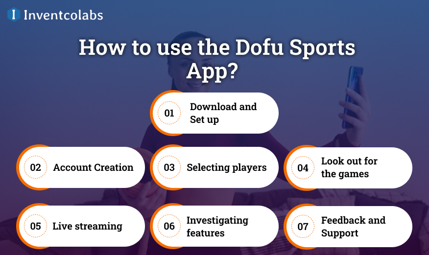 How to use the Dofu Sports App