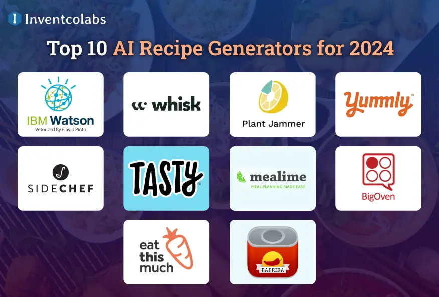 Top 10 AI Recipe Generators for 2024