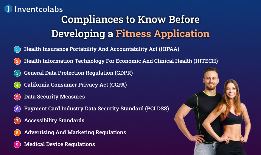 Compliances to Know Before Developing a Fitness Application