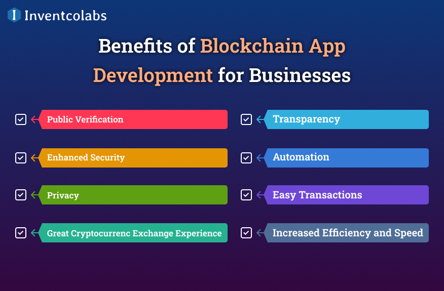 Benefits of Blockchain App Development for Businesses