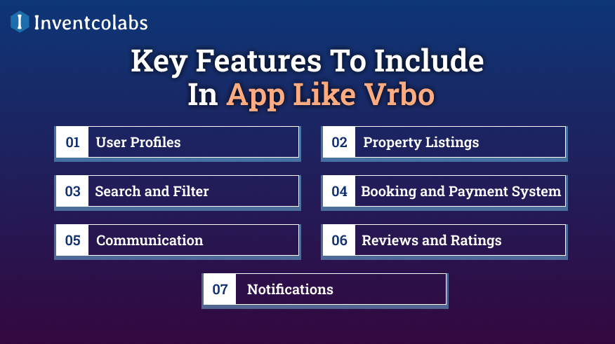 Key Features To Include In App Like Vrbo