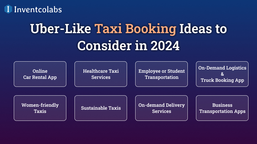 Uber-Like Taxi Booking Ideas to Consider 