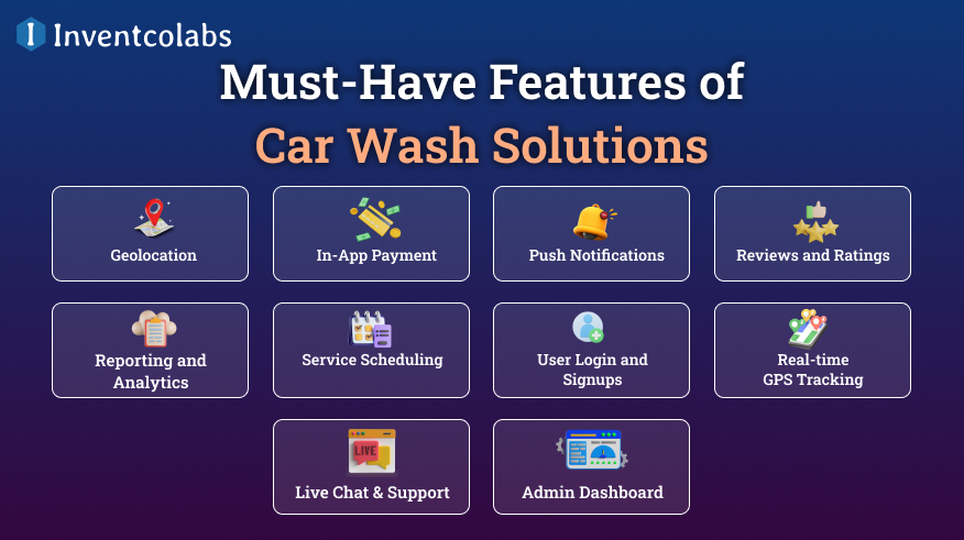 Must-Have Features of Car Wash Solutions