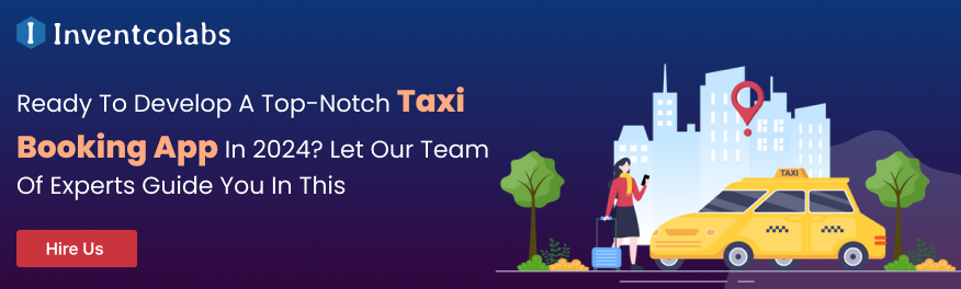 hire taxi booking app development company 
