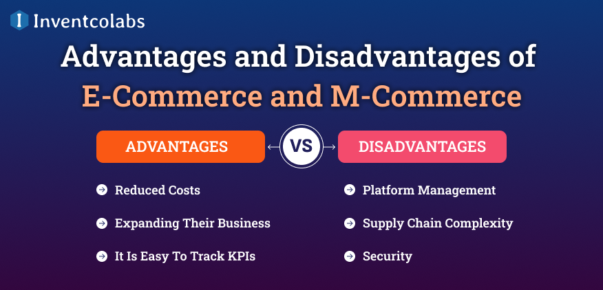 Advantages and Disadvantages of E-Commerce and M-Commerce