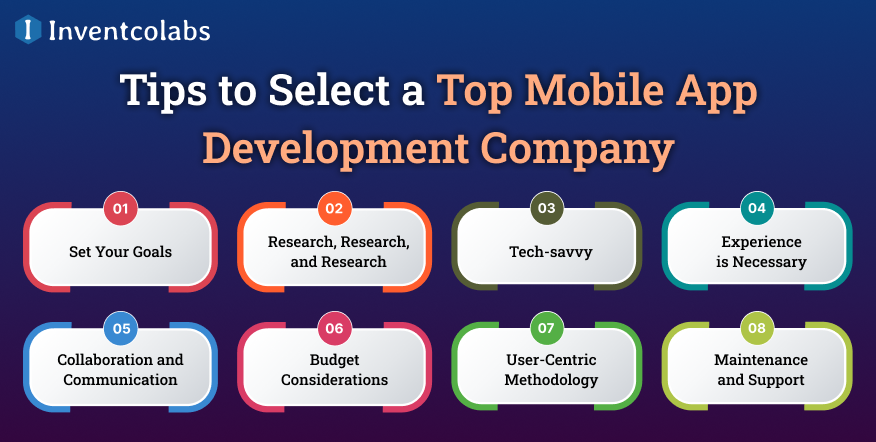Tips to Select a Top Mobile App Development Company