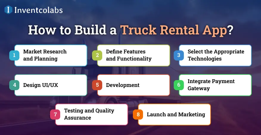 How to Build a Truck Rental App