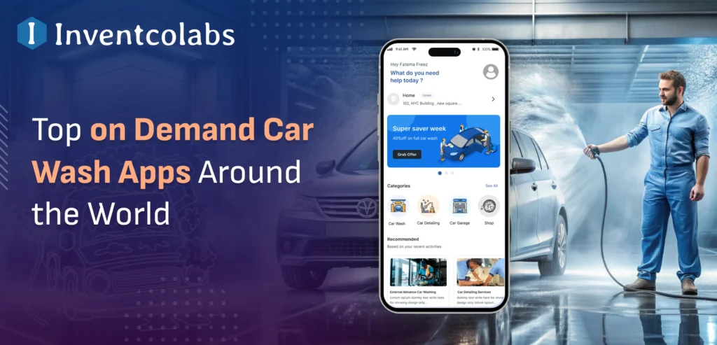 popular on demand car wash app