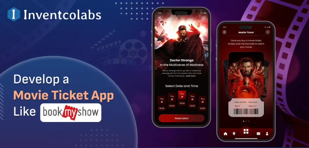 How to develop movie ticket app