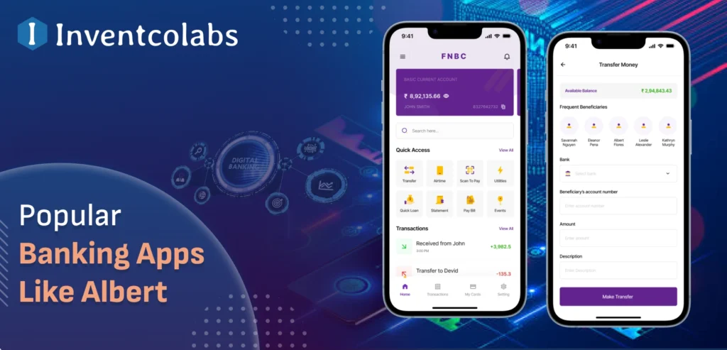 Popular Banking Apps like Albert