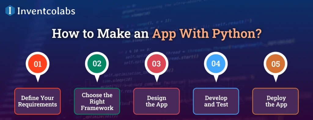 How to Make an App With Python