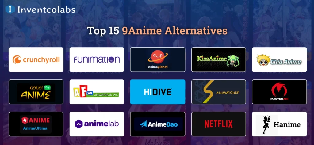 Top 15 9Anime Alternatives