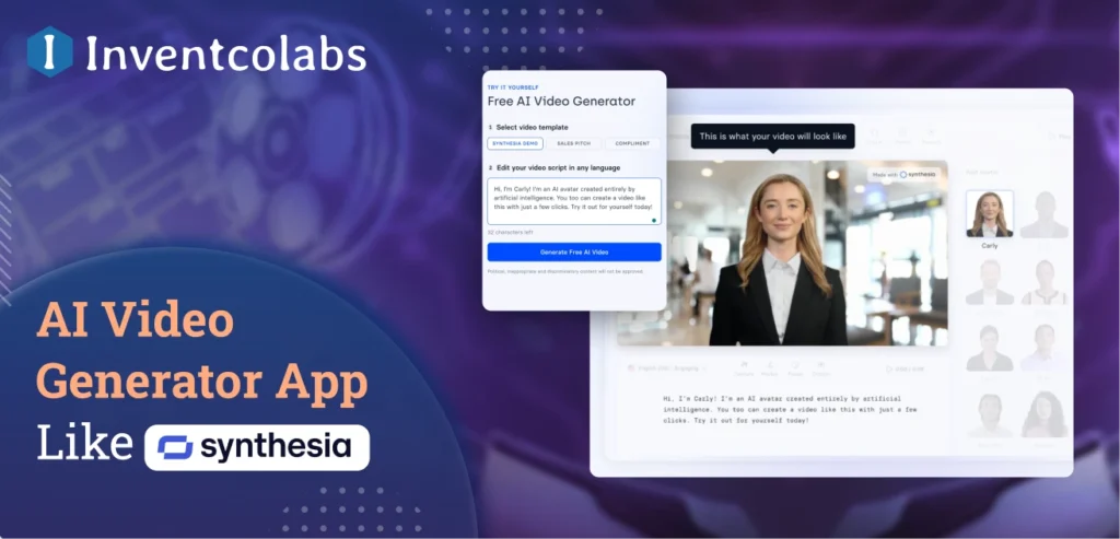 How to Build An AI Video Generator App Like Synthesia?
