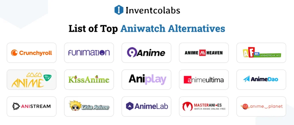 List of Top Aniwatch Alternatives