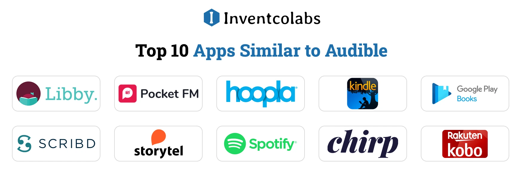 Top 10 Apps Similar to Audible