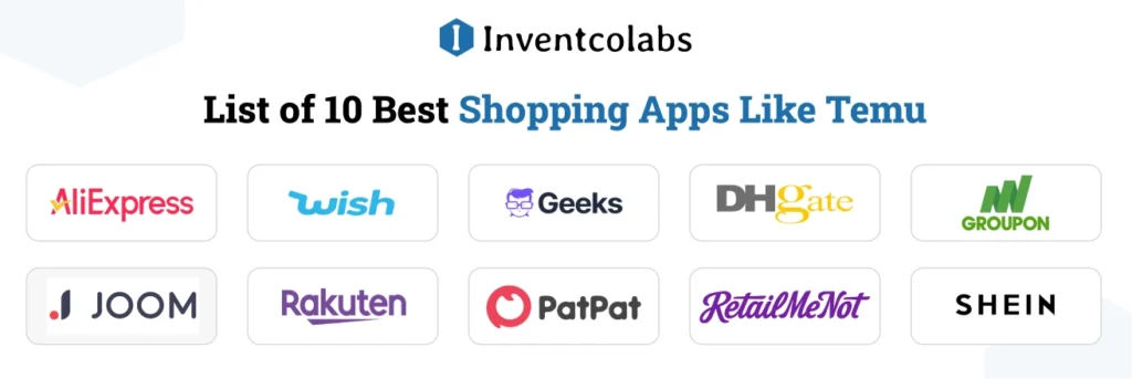 List of 10 Best Shopping Apps Like Temu